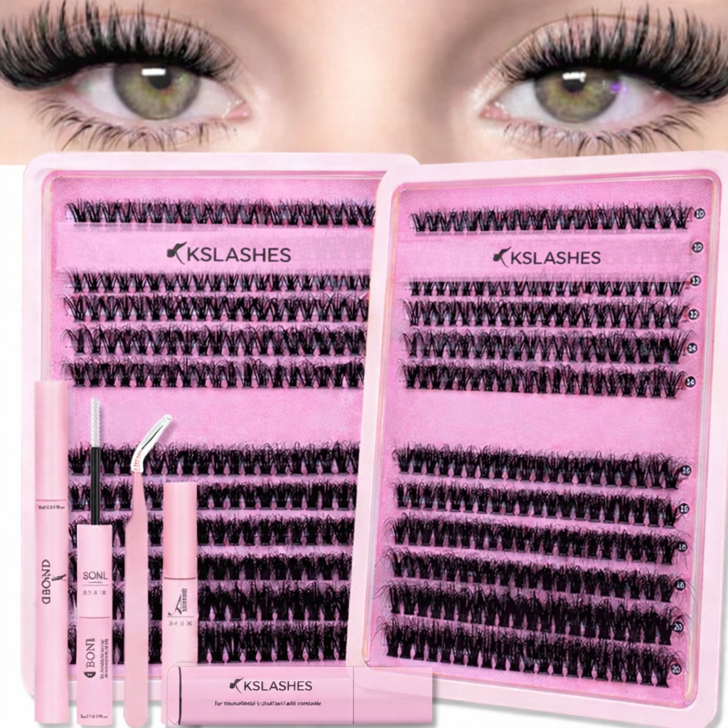 KSLASHES DIY Lash Kit – Salon Look in Minutes